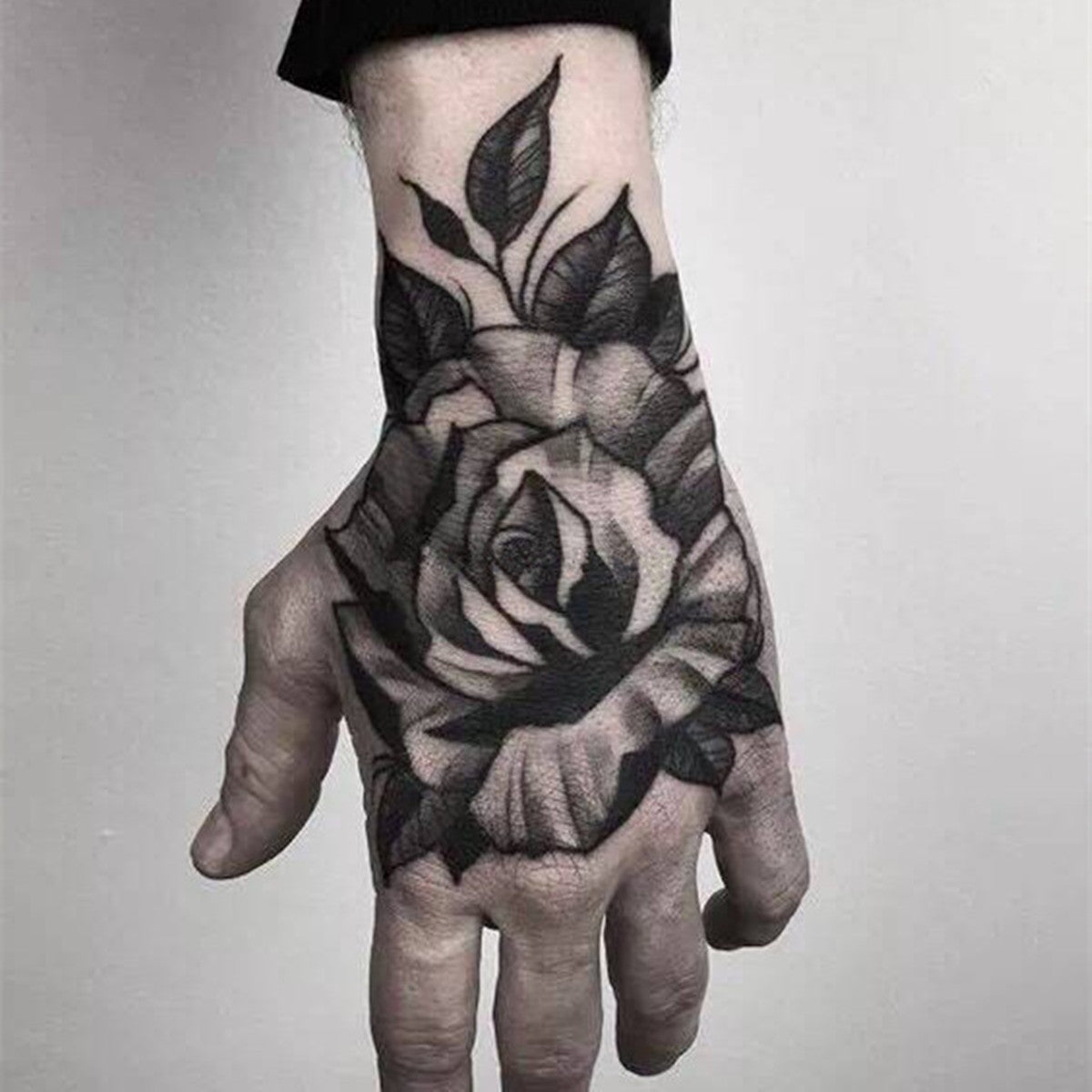 Rose Hand Tattoo