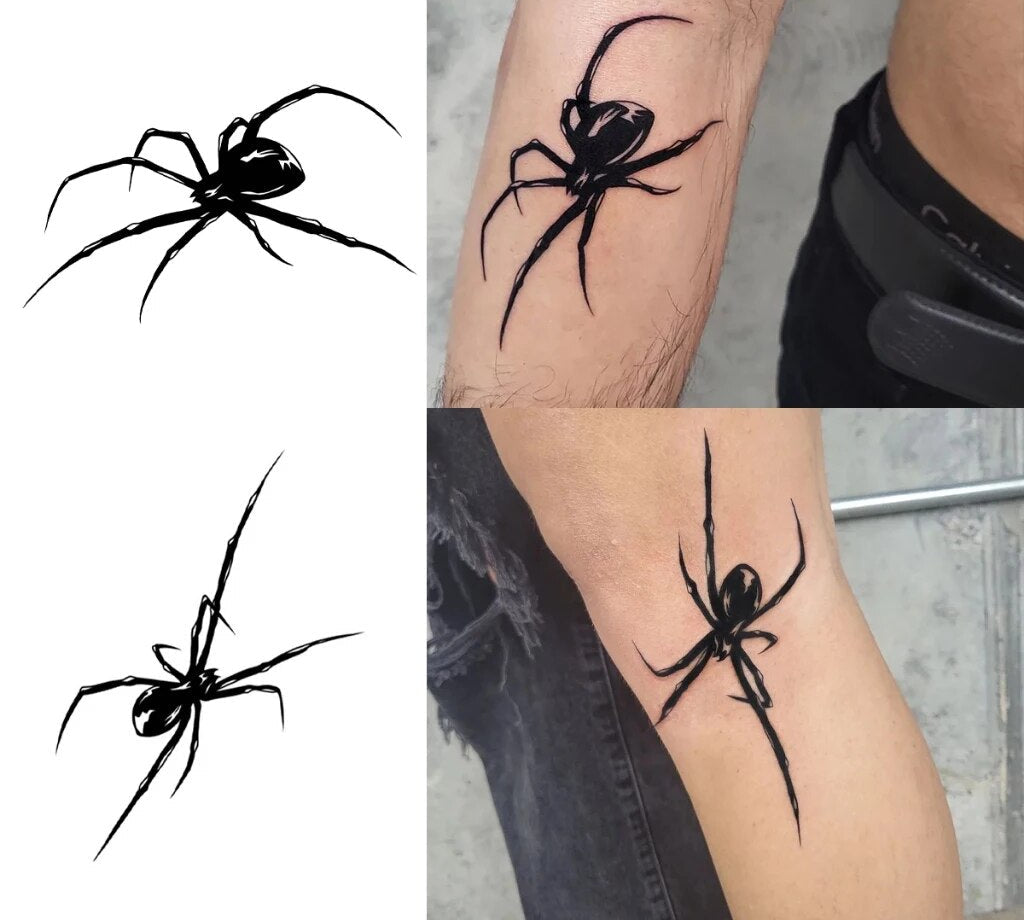 2 Spiders Tattoo