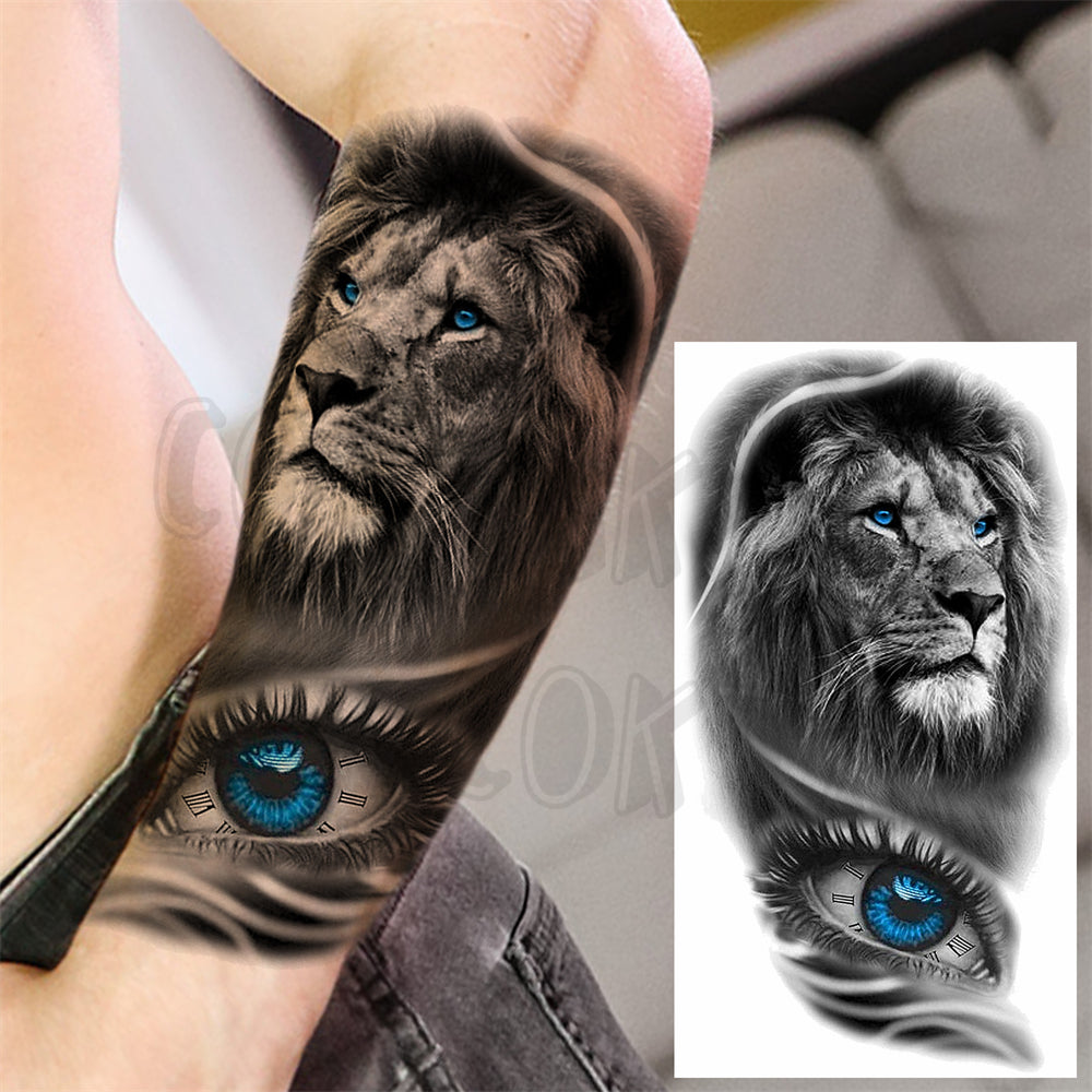 Lion Half Sleeve
